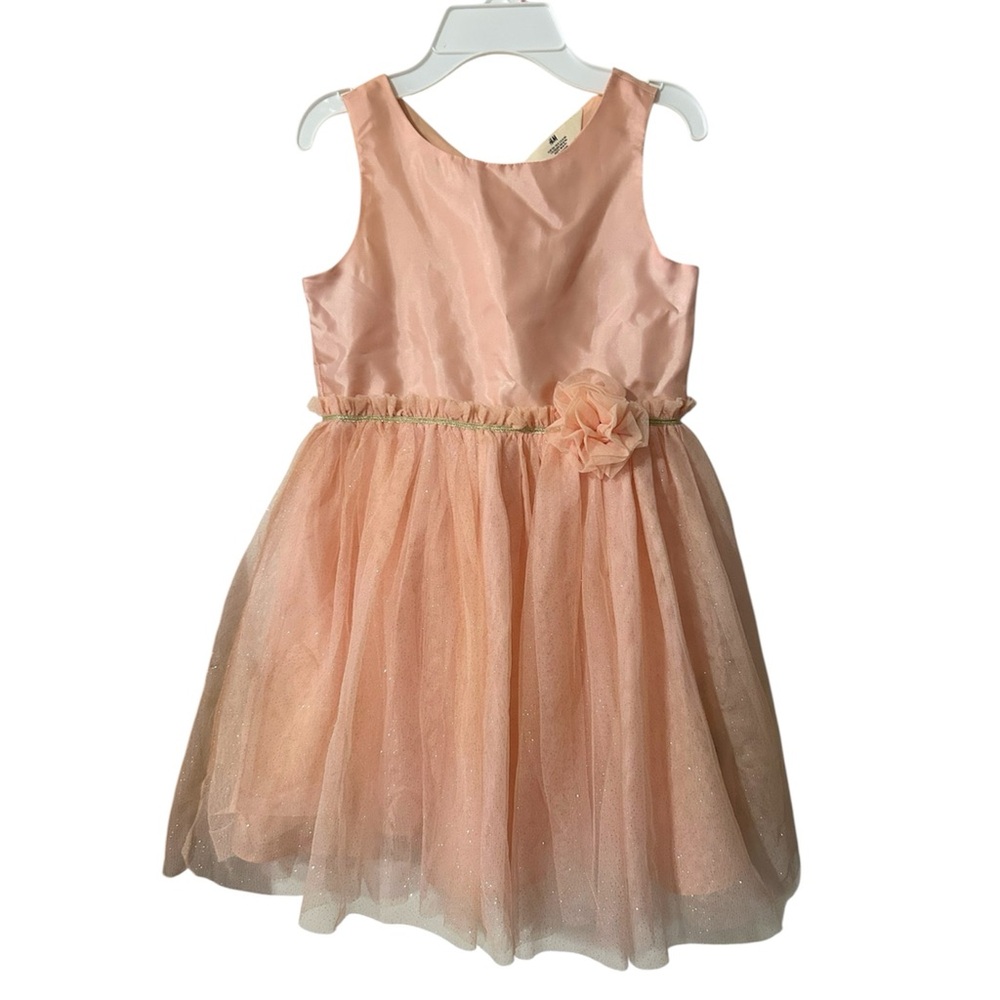 H&M Tulle Satin Dress 8-9 years